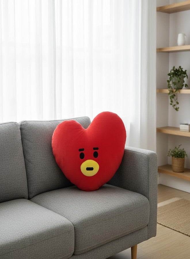 MINISO BT21 TATA Head-Shaped Plush Pillow 16 Inch | Soft Character Cushion Toy - Image 4